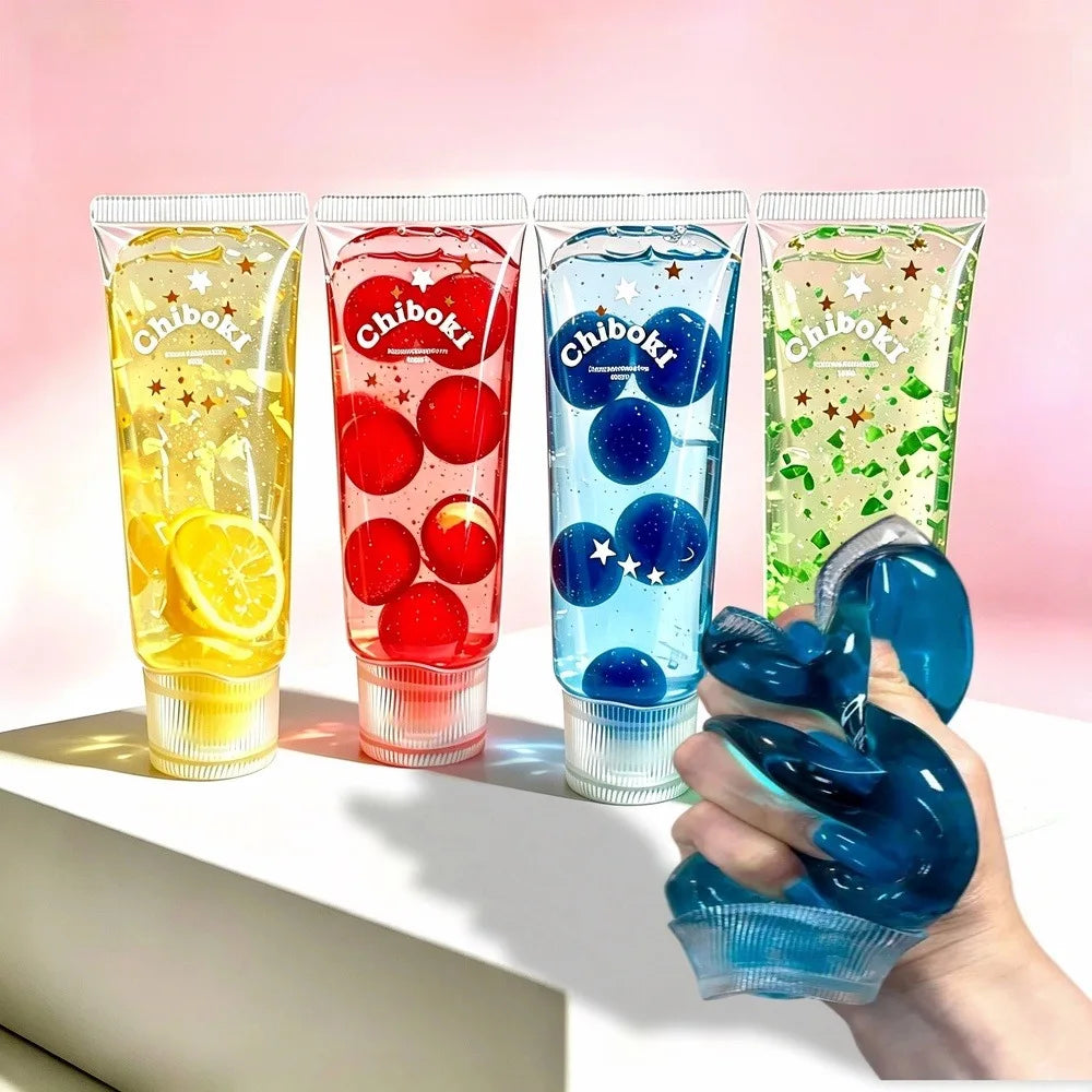 1-8PCS Toothpaste Stress Ball Shapeable Squishy Toy Non Bounce Jam Vaseline Feel ASMR Fidget for Kids Adults anti Stress Gift