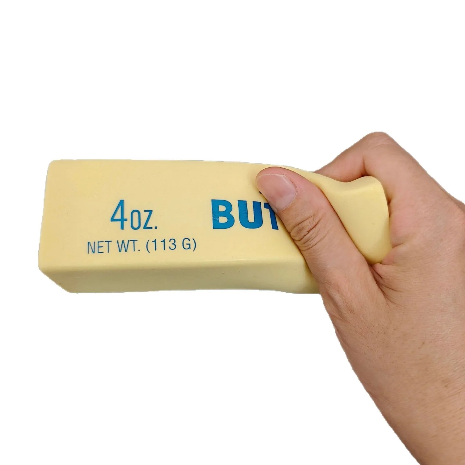 Antistress Butter Stick - Stress and Anxiety Relief Fidget Toy, Slow Rising Squishy Squeeze Elastic Cheese Stick