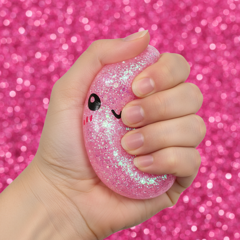 Glitter Dumpling gequetscht